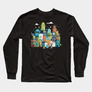 Monster in da City 05 Long Sleeve T-Shirt